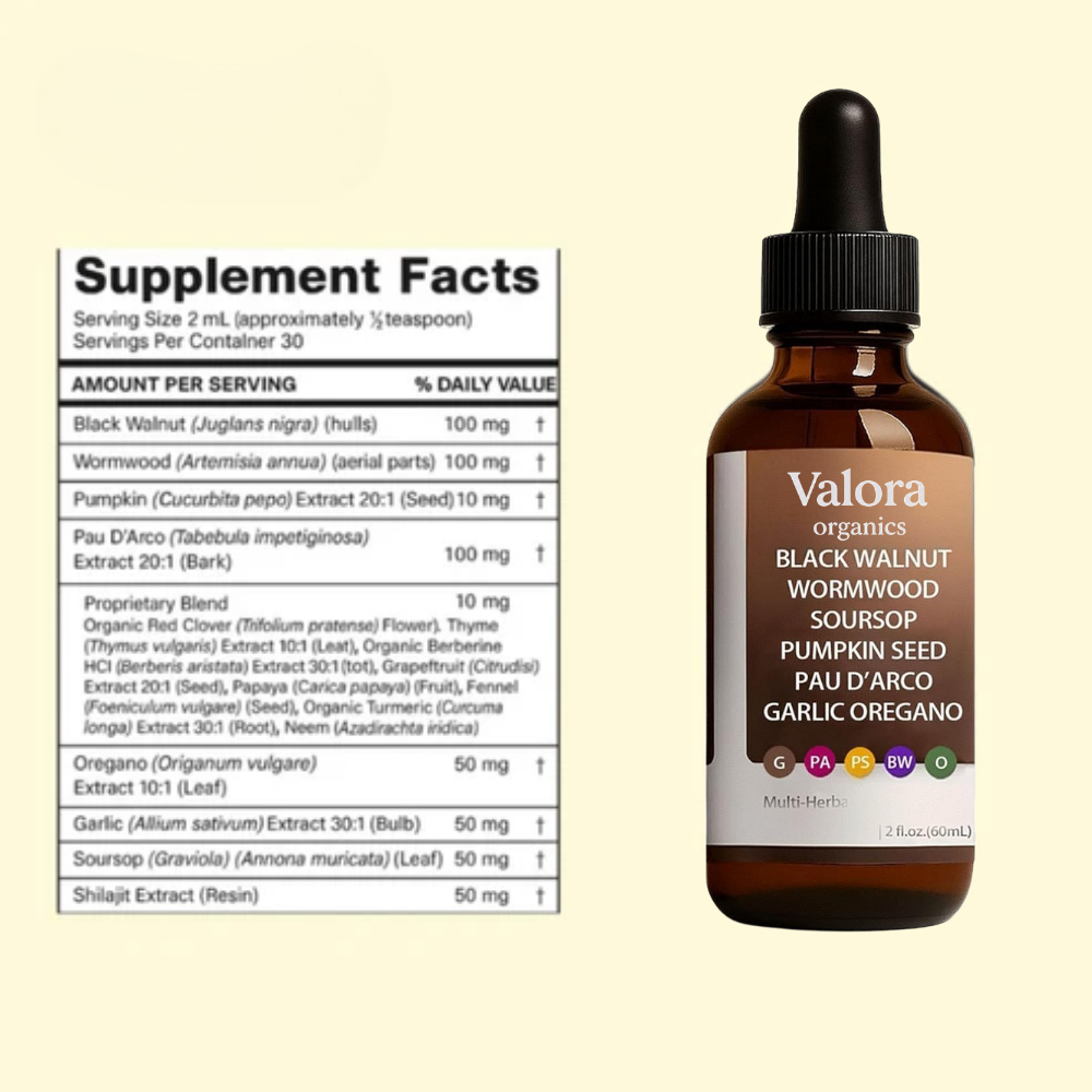 Valora Natural Parasite Cleanse