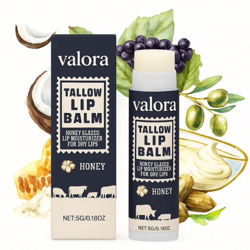 Valora Natural Tallow & Honey Lip Balm