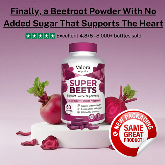 Beetroot Powder - Heart & Energy Support Capsules