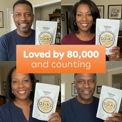 Vitamin D3 + K2 - Vitamin D Deficiency & Energy Support