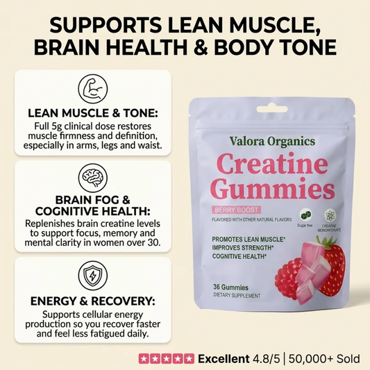 Creatine for Women - Toning Gummies