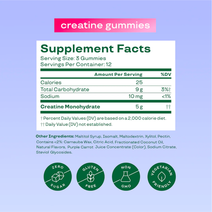 Creatine for Women - Toning Gummies