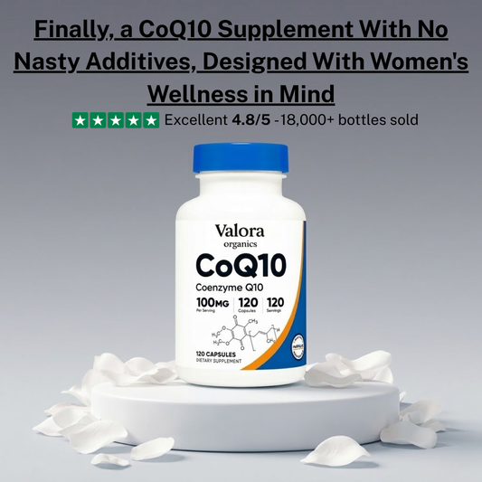 Ubiquinol CoQ10 - Female Wellness & Energy Support Capsules