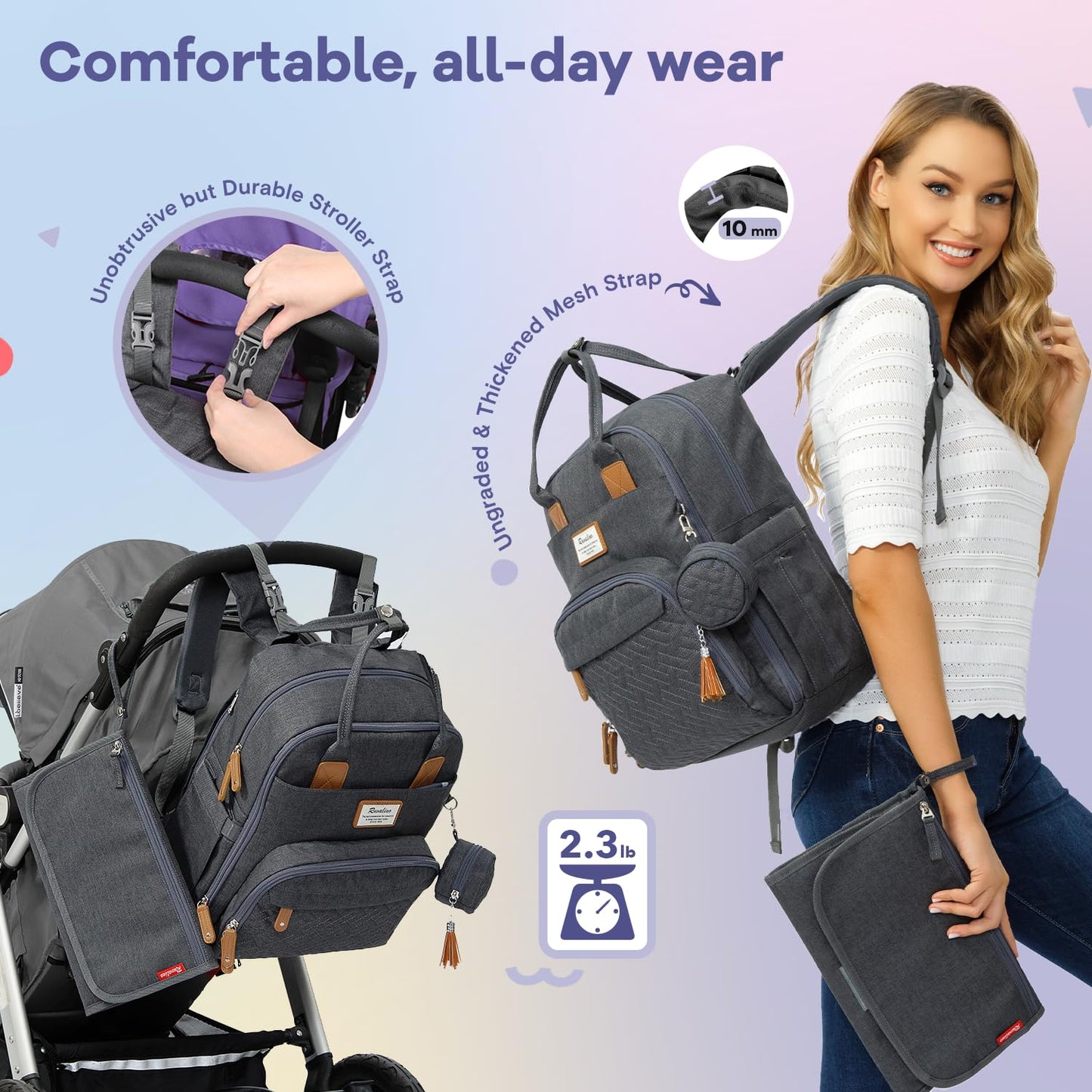 All-In-One Baby Changing Backpack