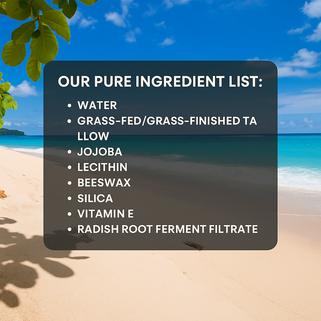Valora Natural Tallow Sunscreen SPF 50