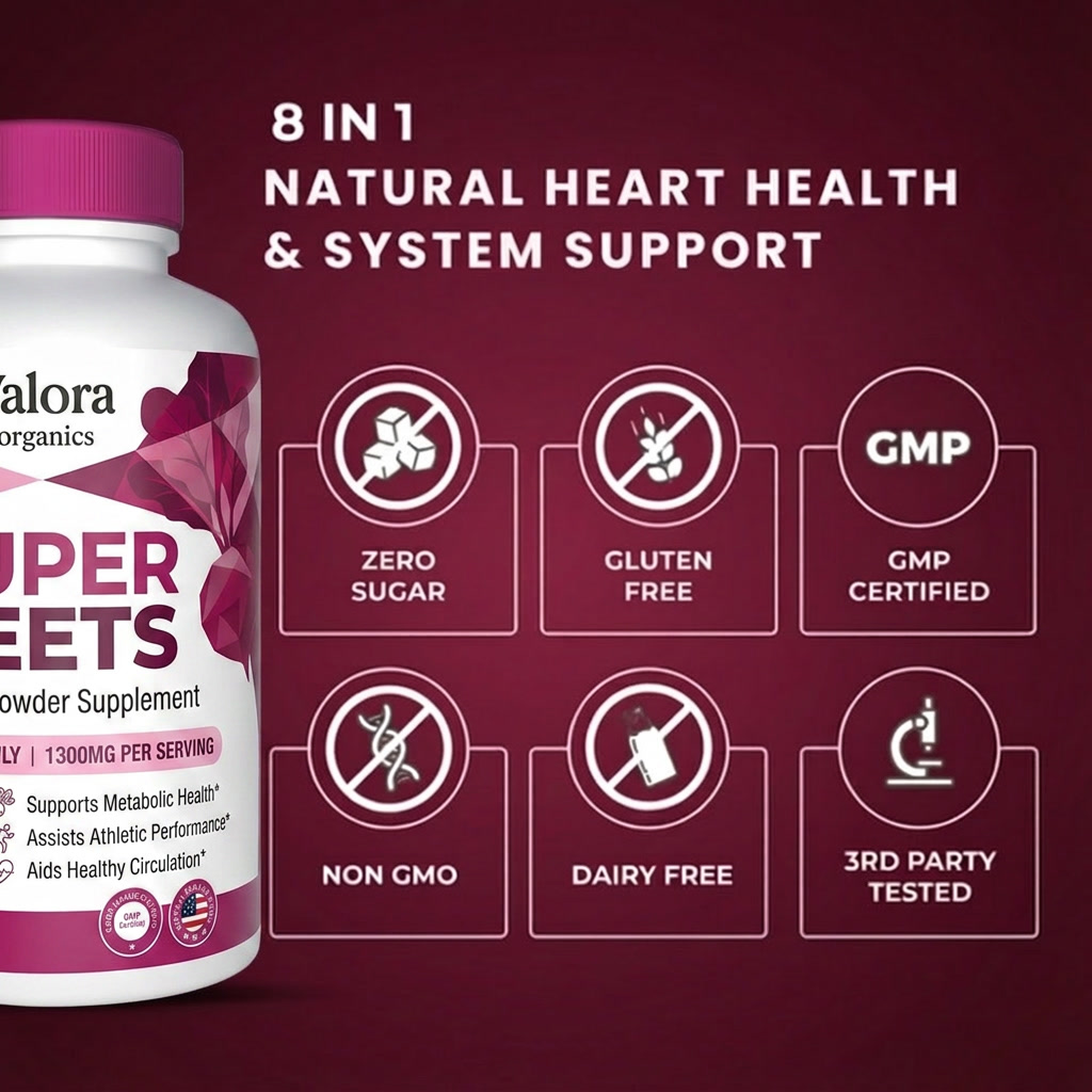 Super Beets - Heart & Energy Support Capsules