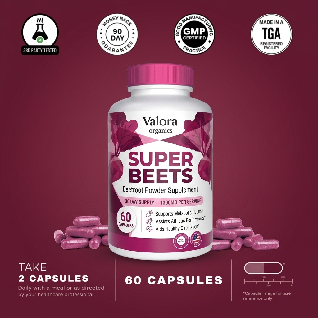 Super Beets - Heart & Energy Support Capsules